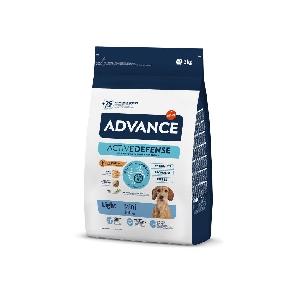 Advance Dog Mini Light Küçük Irk Diyet Köpek Maması 3 KG | SRC: Barcode: 8410650150222